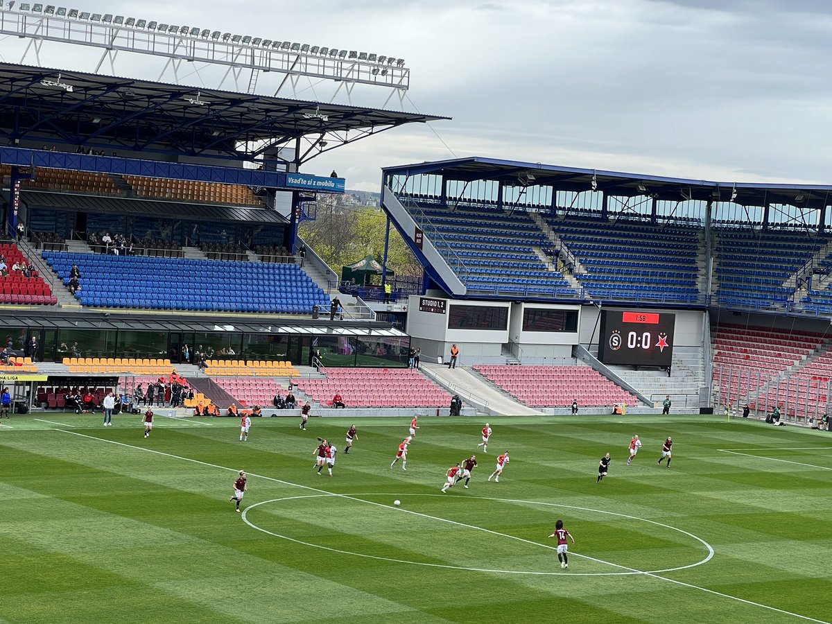 petrmottl's tweet photo. AC Sparta Praha Ž - SK Slavia Praha Ž
0:1 ⚽️
Attendance 1 813 🙋‍♂️
23. 4. 2023
#acs #acsparta #sparta #acspartapraha #spartapraha #1893 #acs1893 #antislavisti #antisks #groundhopping #groundhopper https://t.co/4xGqH1oWlU