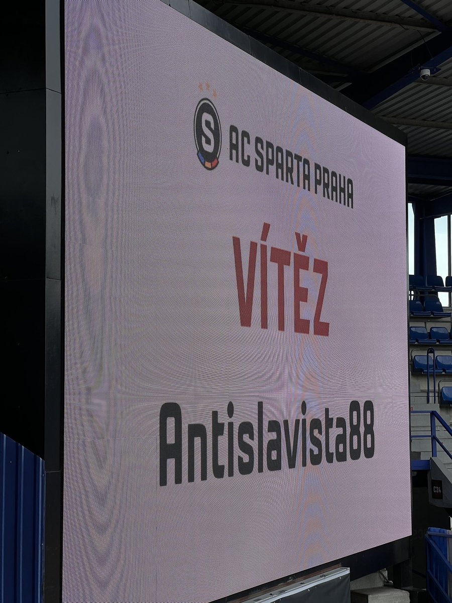 petrmottl's tweet photo. AC Sparta Praha Ž - SK Slavia Praha Ž
0:1 ⚽️
Attendance 1 813 🙋‍♂️
23. 4. 2023
#acs #acsparta #sparta #acspartapraha #spartapraha #1893 #acs1893 #antislavisti #antisks #groundhopping #groundhopper https://t.co/4xGqH1oWlU