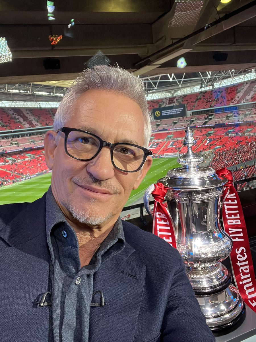 GaryLineker's tweet photo. A chance to disprove the rumour that we’re never seen in the same room. https://t.co/24HHJyoDXT