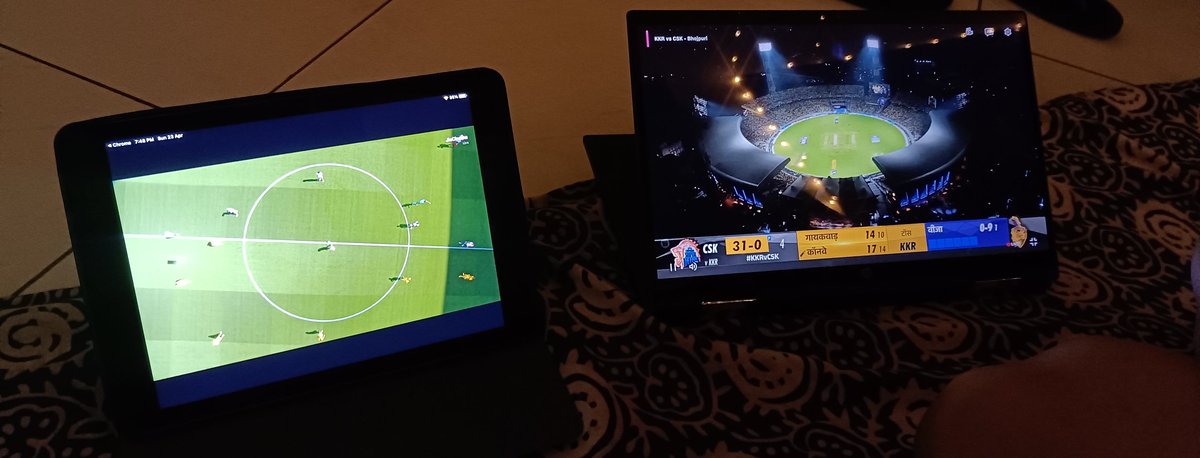 pulsariangaurav's tweet photo. The game of circles⭕
#BarcaAtleti + #IPL2O23 https://t.co/dtrW7u4hmy