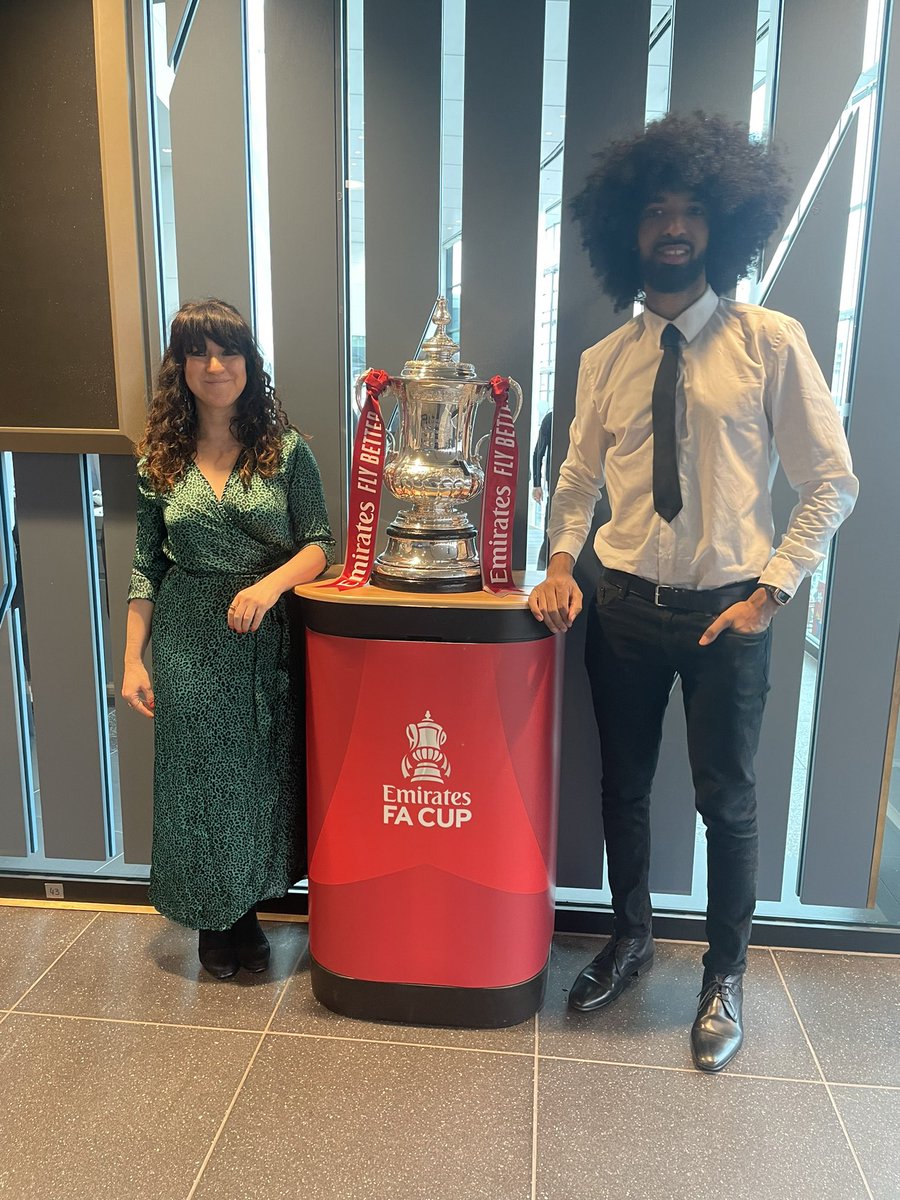 Day two at @ClubWembley #Facupsemifinal #manunitedvsbrighton