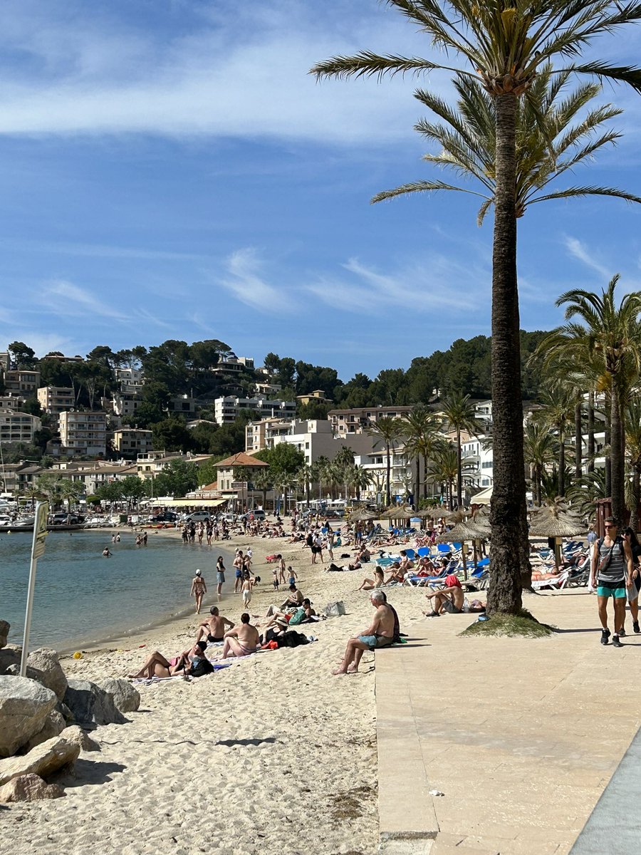 Port de Sóller a 23 d'abril. Això és insostenible de ver.