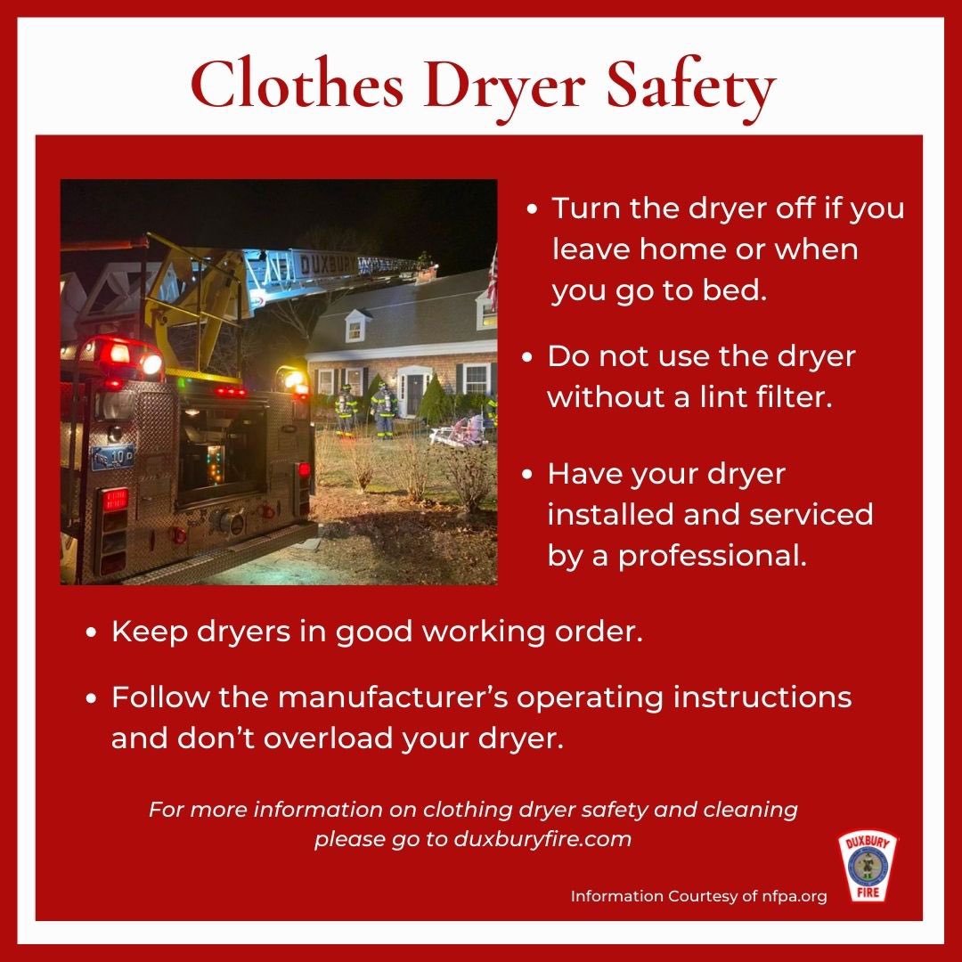 As you continue your Spring cleaning, don’t forget to clean your dryer vents. Follow these safety steps to clean out your dryer vent or watch the DXFD go door to door with <a href="/jeffrossen/">Jeff Rossen</a> and <a href="/WCVB/">WCVB-TV Boston</a> (wcvb.com/article/rossen…) #dxfd #dryersafety #firesafety #dryerventcleaning