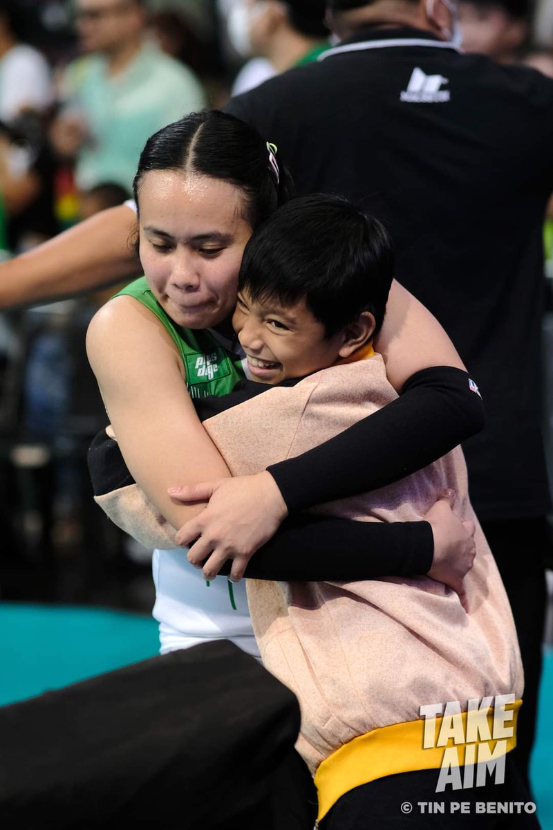 TakeAimLS's tweet photo. More than the game 💚
#UAAPSeason85 https://t.co/76E04hqXfp