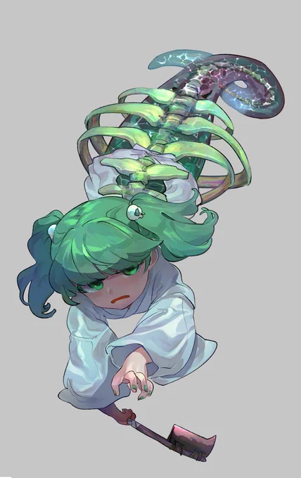 亀っぽいキスメちゃん(スケブ) 