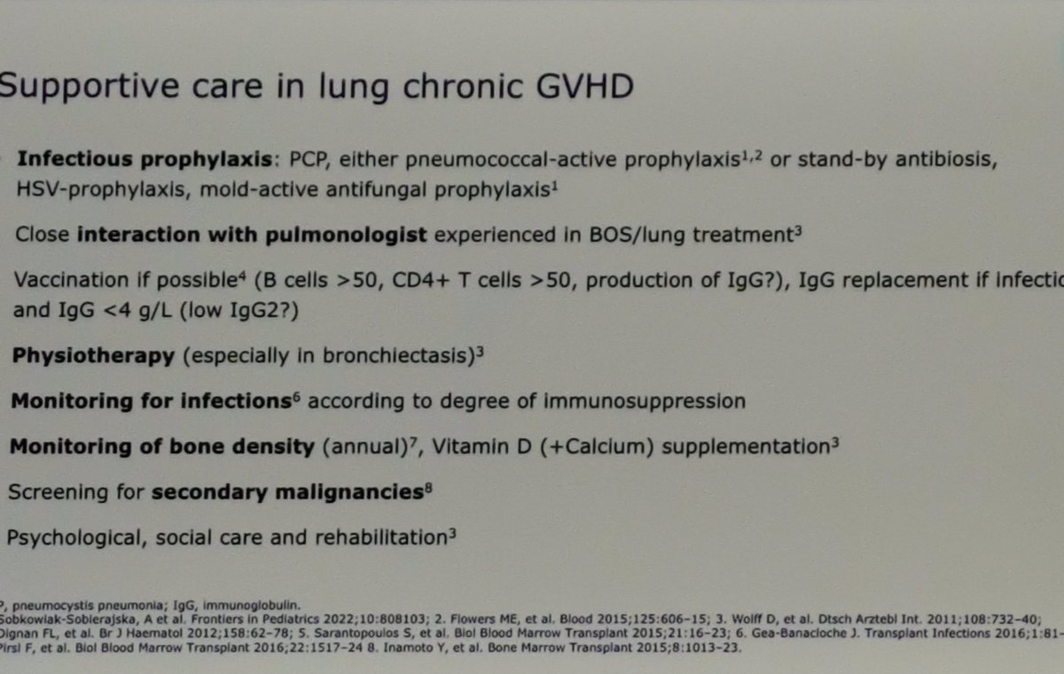filcan87's tweet photo. @TheEBMT #EBMT2023 interesting session about lung #gvhd https://t.co/4qovip4ng0