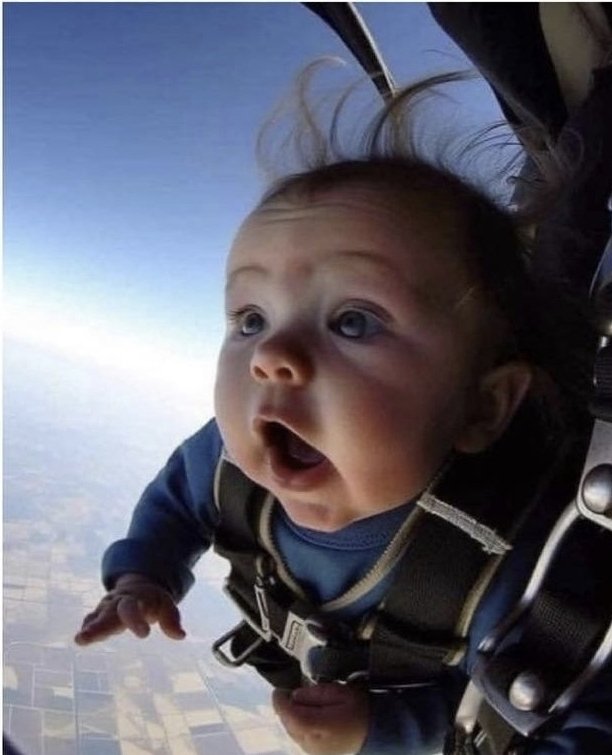 RAF_Luton's tweet photo. Fact of the Day: Candidates can apply to join the Super Army Soldiers as young as 2 months old, if accepted they join the British Army Battalion Youth training programme. Here Private Jay Sunborn makes his first parachute jump over Lincolnshire.

Photographed from a Canberra https://t.co/cse73cdr2P