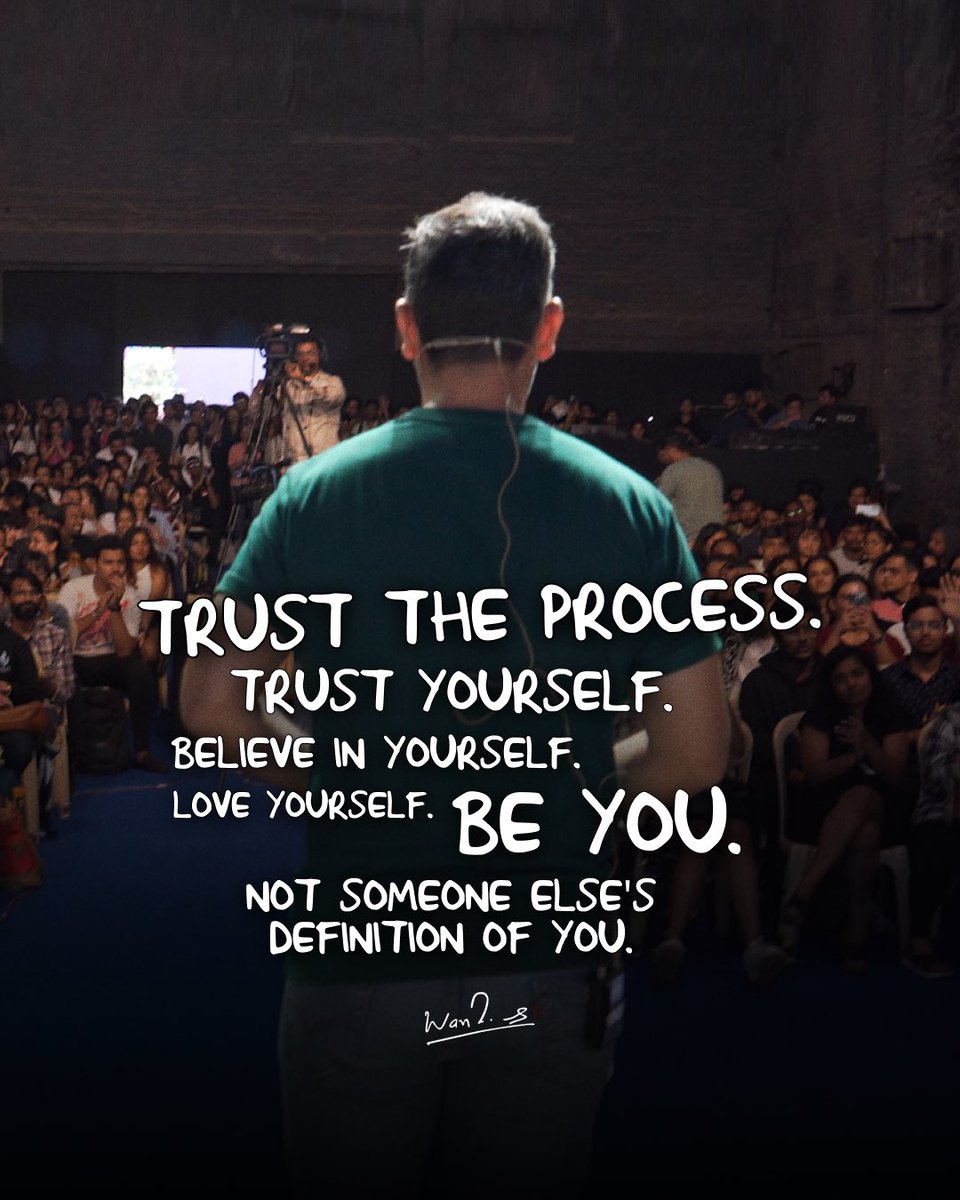 warikoo's tweet image. Be you!