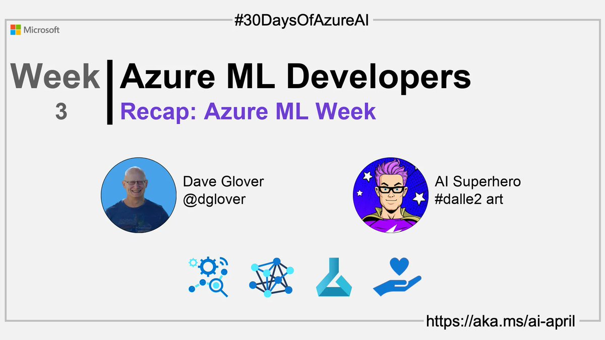 GlobAICommunity's tweet image. 🧑🏽‍🔬Welcome to day 21 of #30DaysOfAzureAI. Week 3 Recap - Azure Machine Learning Week. buff.ly/40fFb5V