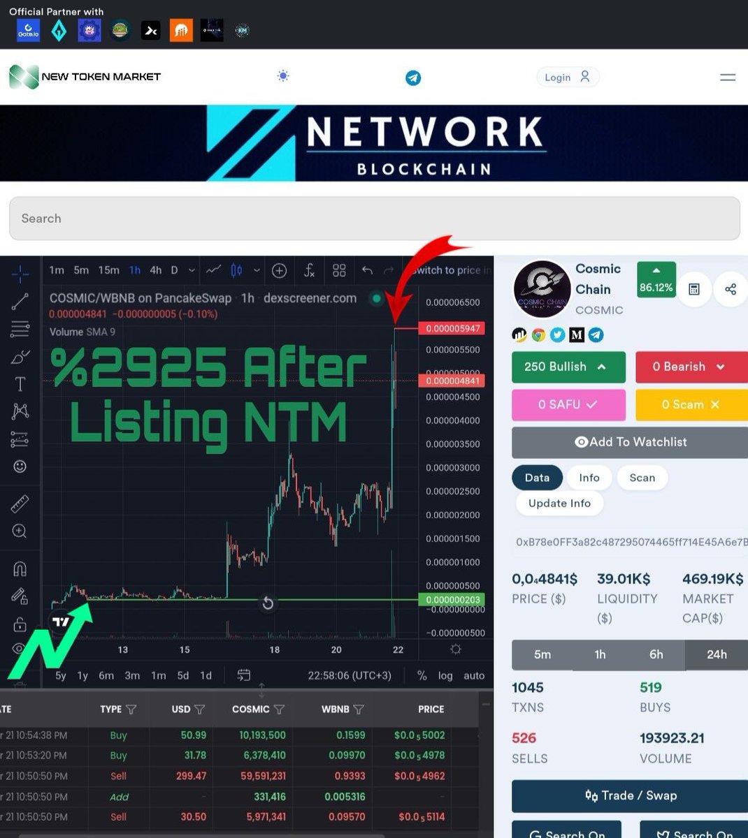 Listing | NTM.ai tweet media