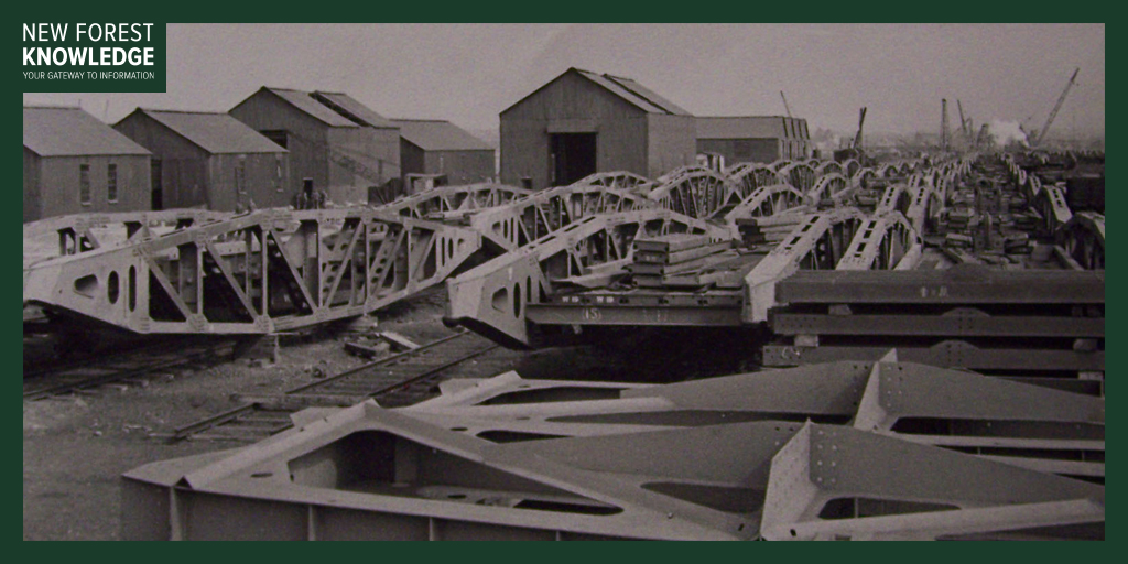 NFKnowledge's tweet photo. Marchwood, the Beaulieu River and Lepe played important roles in the construction of Mulberry Harbours, which consisted of ‘Spuds’ (pier heads), ‘Whales’ (roads) and ‘Beetles’ (pontoons).
🔎 Discover more: https://t.co/80DCglJnLy
#NewForestHeritageCentre #NewForestKnowledge https://t.co/UgaWkIQ0zz