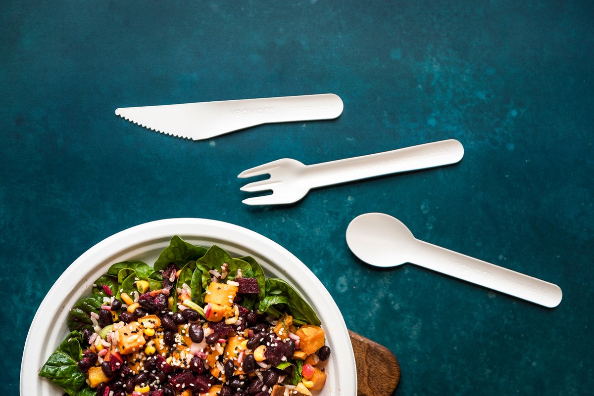 Heard about the UK's plastic ban? From October 1st you won't be able to use Plastic cutlery anymore.......

Introducing Vegware's award-winning paper cutlery!

Visit the <a href="/vegware/">Vegware</a> stand at our Trade show: 
Wednesday May 17th 12-5pm
Book your tickets now:
ow.ly/1Z2z50NKsJx