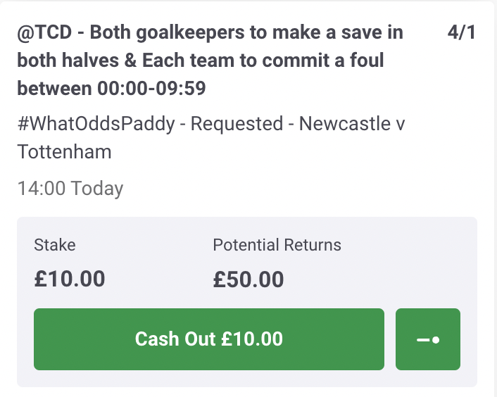 TheCardDealer's tweet photo. WE GO AGAIN!! NEWCASTLE vs SPURS SPECIAL 🚀

✅ We're going for 3/3 on this style of bet!! 

Add it straight to your slips here:
https://t.co/4SkXrbxmwh

Hit the ❤️ if your on with me https://t.co/GwcupasqKV