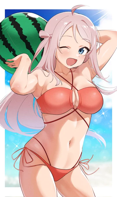 でっかい子供のランジュちゃんが着ていい水着じゃありません!!! 