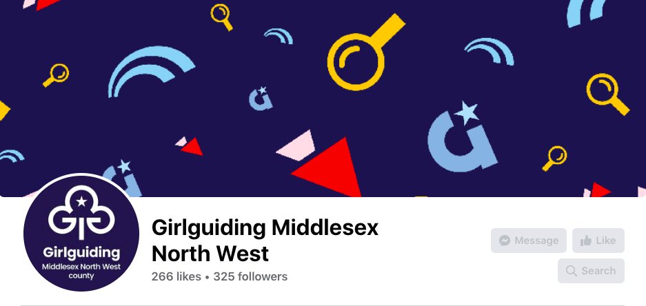 ggmiddxnw's tweet photo. 📢Calling all GirgGuiding Middlesex North West Facebook users📢
Do you have a Facebook page/group for your unit? Please send us a message here: https://t.co/73AVdgTaDP
We’d love to follow you! https://t.co/mza9nsevTD