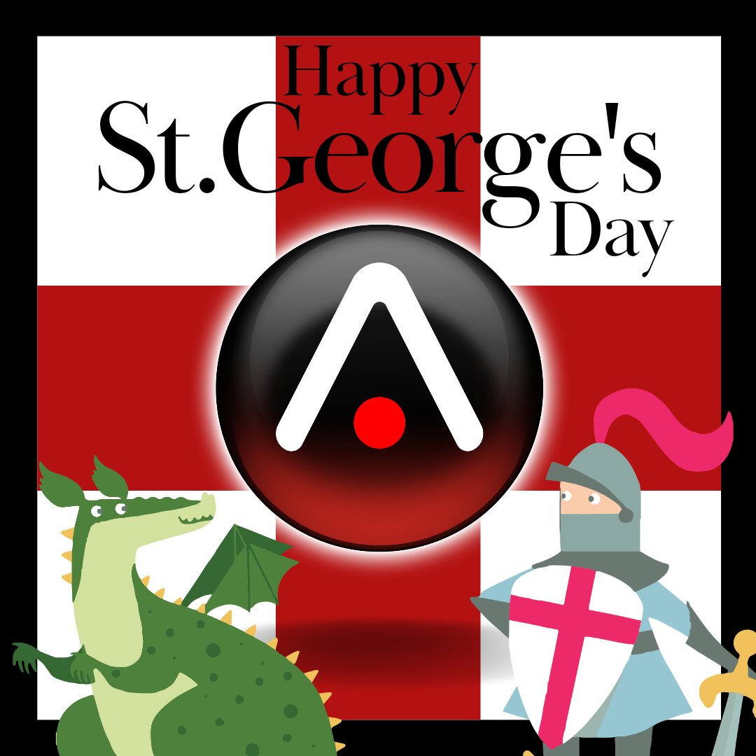 Alncom_co_uk's tweet photo. Happy St Georges Day!
To the slayer of dragons, from the slayers of slow broadband 🔴⚫
#StGeorgesDay #teamalncom #april #england #dragons #alncom #getitdone #ruralbroadband #slaying https://t.co/mgFgsMu1gT