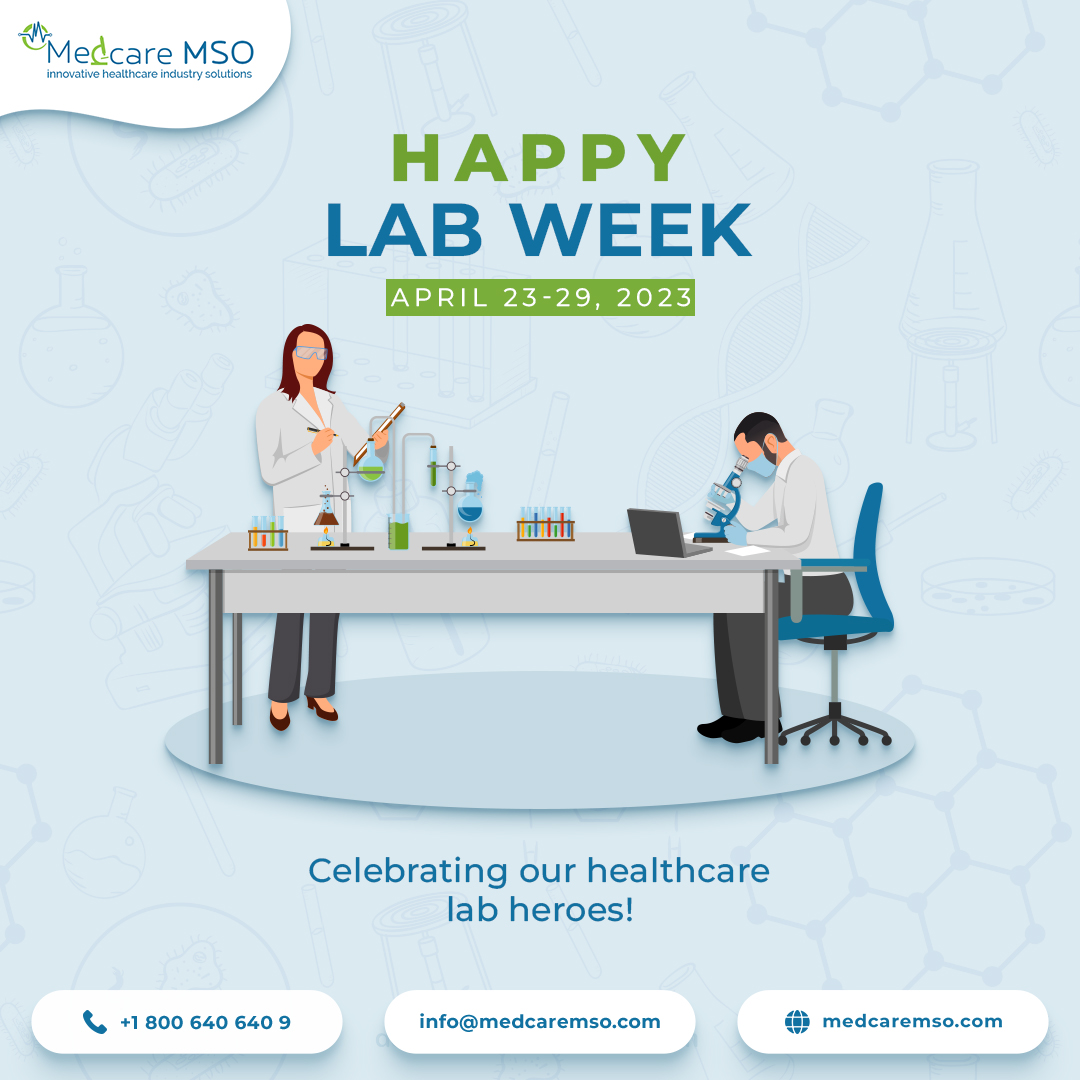 Happy Lab Week to our incredible healthcare lab professionals! Celebrating your essential work behind the scenes that enhances knowledge and betters lives. Keep shining! 
#LabWeek2023