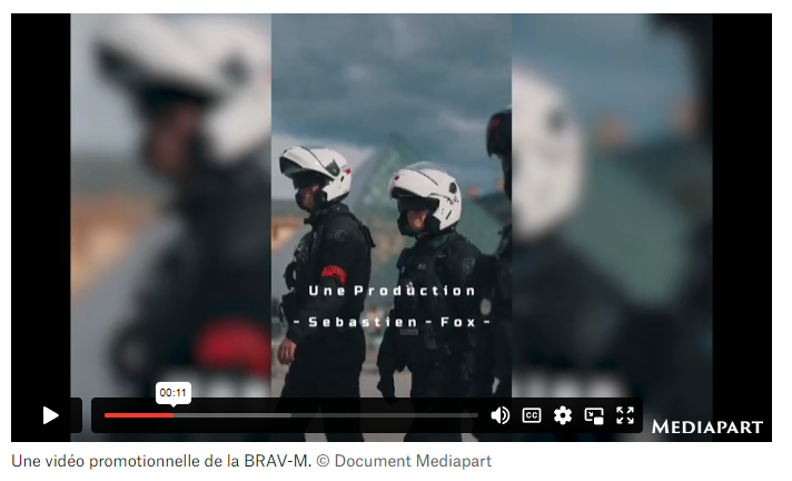 DiablePositif's tweet photo. C'est un clip musical promotionnel de la BRAV-M.
Pendant que les professeurs, les soignants, les travailleurs en général sont à genoux.
Ces bourrins ultra-violents qui n'ont pour seule utilité que des mettre des gens dans le coma se prennent pour des avengers dans des clips. https://t.co/Znx3KFAkXw
