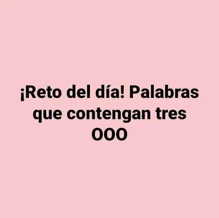 Reto del día: