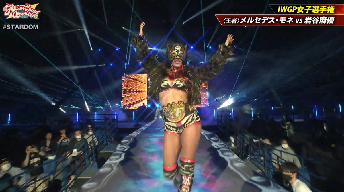 EinAlman's tweet photo. Ever since Mercedes Mone arrived in japan, she is on another level with drip.
#STARDOM https://t.co/OJ4mHK893L