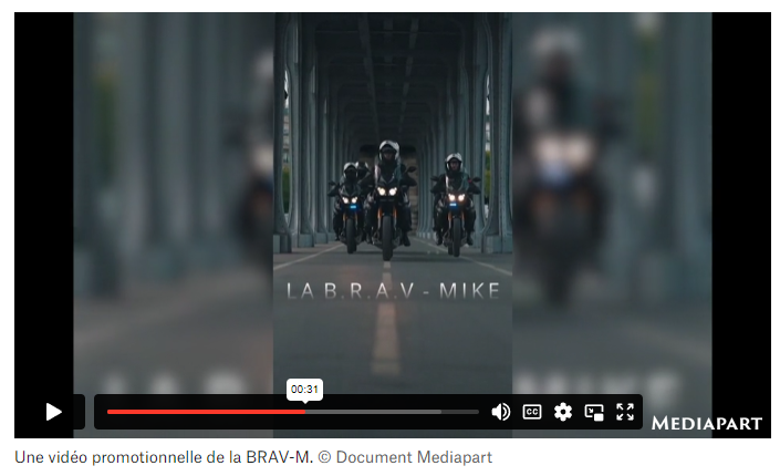 DiablePositif's tweet photo. C'est un clip musical promotionnel de la BRAV-M.
Pendant que les professeurs, les soignants, les travailleurs en général sont à genoux.
Ces bourrins ultra-violents qui n'ont pour seule utilité que des mettre des gens dans le coma se prennent pour des avengers dans des clips. https://t.co/Znx3KFAkXw