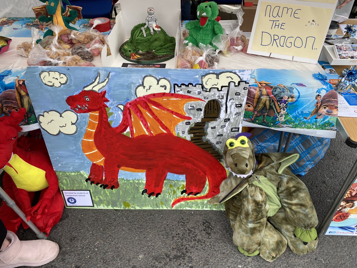 Here be dragons, many, at Whitton’s St George’s day celebrations!
