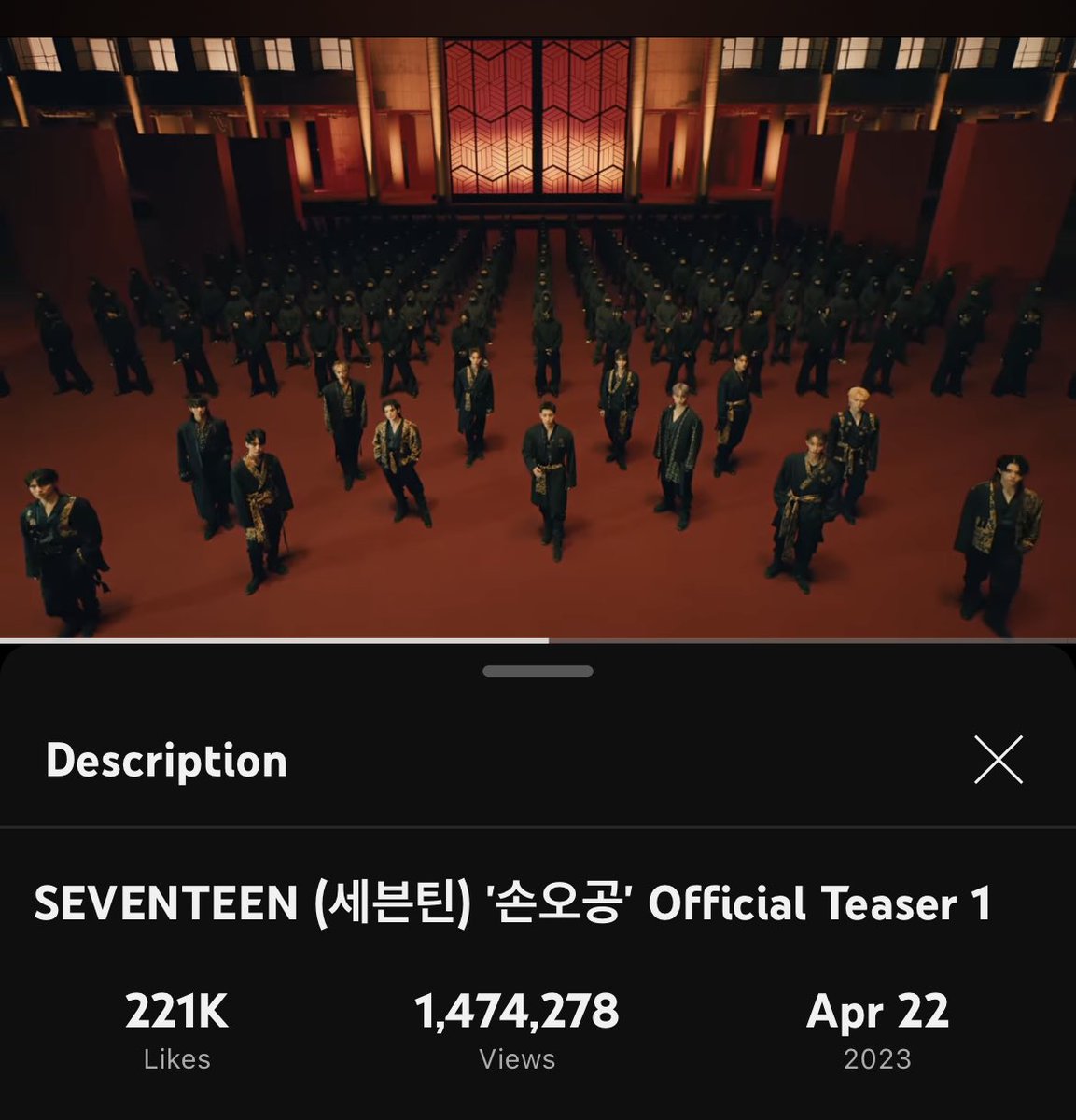 goingseventy's tweet photo. Good work in getting over 1.4M views already for the teaser in less than 24hrs. Keep it ‘em views coming! 🥳
1 hr down! Where are you on the list, CARATs? 🥰
#TechCheck_FML #세븐틴 #SEVENTEEN @pledis_17 https://t.co/67oOQBStsw