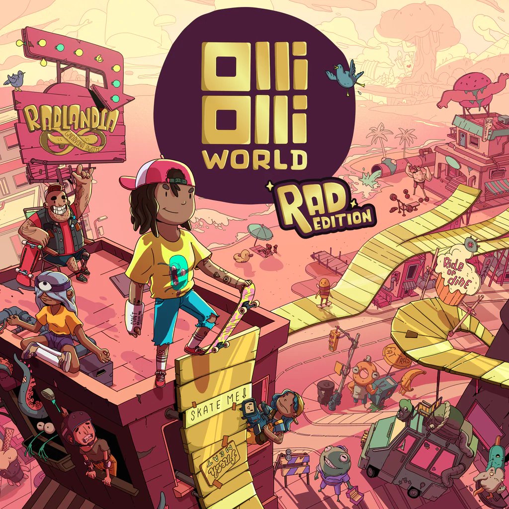 #supportsmallstreamers:

RT @FTKGames: #FTKGiveaway: 1 x OlliOlli World: Rad Edition Steam Key
Retweet and follow @FTKGames to enter

A winner will be picked in 6 hours, good luck!