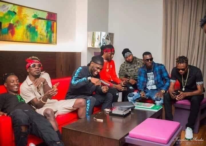 Shattawalenews's tweet photo. Shatta Wale and his boys...
#MaaliAlbum https://t.co/RRXexmnq06