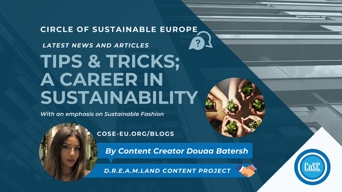 CoSEurope's tweet photo. 💼 𝐓𝐢𝐩𝐬 &amp; 𝐓𝐫𝐢𝐜𝐤𝐬; 𝐚 𝐂𝐚𝐫𝐞𝐞𝐫 𝐢𝐧 𝐒𝐮𝐬𝐭𝐚𝐢𝐧𝐚𝐛𝐢𝐥𝐢𝐭𝐲

Part of Erasmus+ KA3 https://t.co/iYkKmt8EZy project on non-formal education in sustainable development.

👉 https://t.co/7EnycLwG7d

#nonformal #education #sustainability #cose https://t.co/THVQpCWLvH