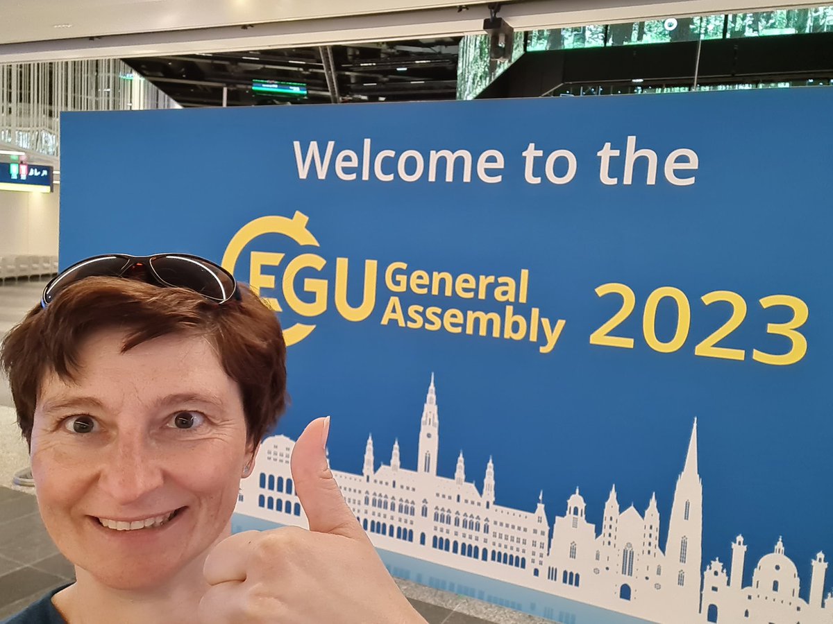 It's so nice to be back. 🙂
#EGU23 #EGU23_G