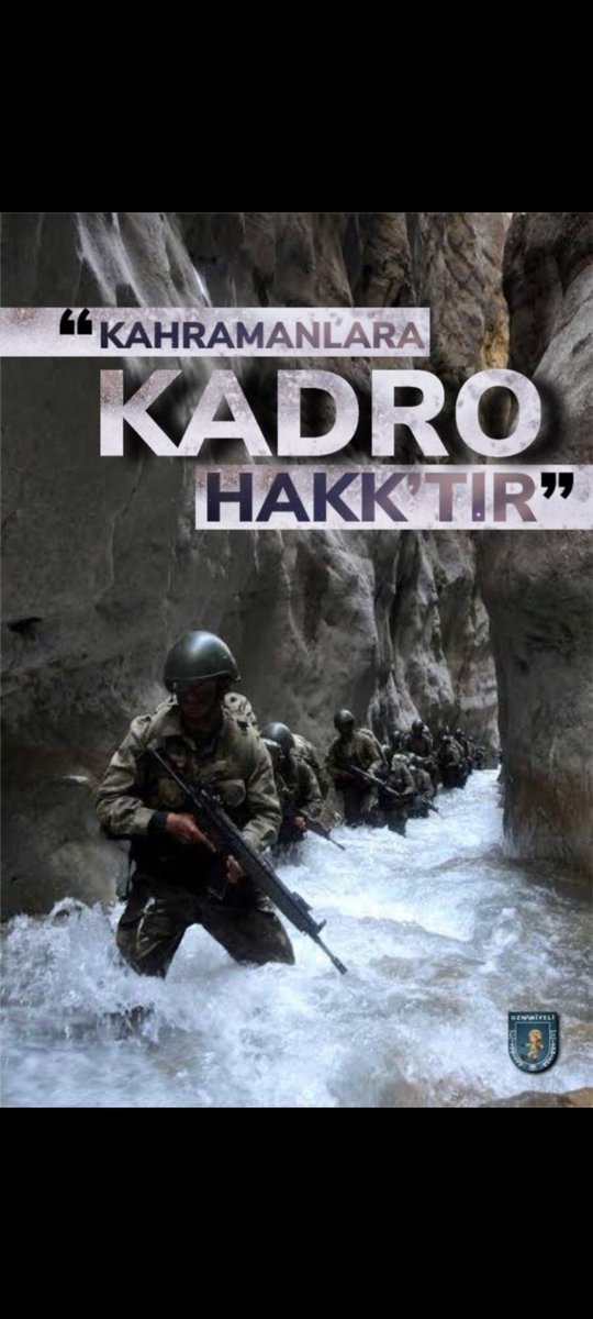 Üniformamıza, Geleceğimize, Çoluk Çocuğumuzun Rızkına Garanti İstiyoruz !
Asıl derdimiz Gelecek kaygısı gütmeden çalışmak.Kahraman Uzman Çavuşlar Kadro bekliyor... 
<a href="/alitilkici38/">Ali Tilkici 🇹🇷</a> <a href="/RTErdogan/">Recep Tayyip Erdoğan</a> #UzmanÇavuş