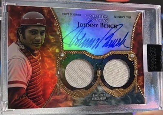 rikusada331's tweet photo. 2022 TOPPS DYNASTY
シンシナティの永久欠番No.5
サインがいつまでも丁寧!
今の選手ならいつの間にかJとBの簡略サインになってそう😉
#littlegeneral https://t.co/t5LhSgyEDl