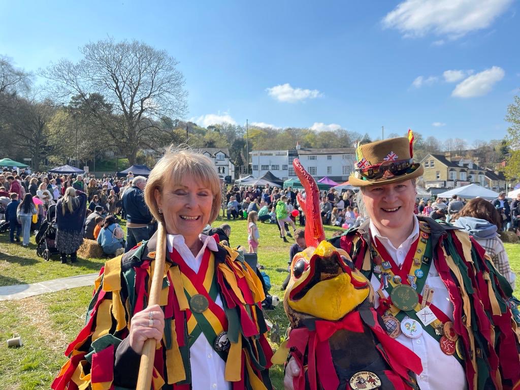 New Girl, Sue had a flawless first dance out with Rampant Roosters at #EarlswoodCarnival with happy Squire and ‘Ken’.