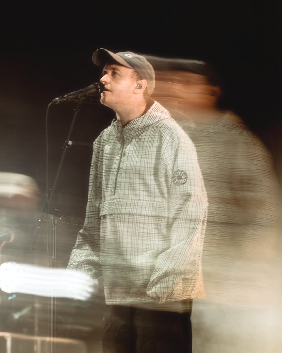 Tommy in the Check Overhead Jacket during <a href="/dmasmusic/">DMA'S</a> gig at the O2 Manchester Apollo.

📸 - <a href="/b/">b</a>.896_ (insta)