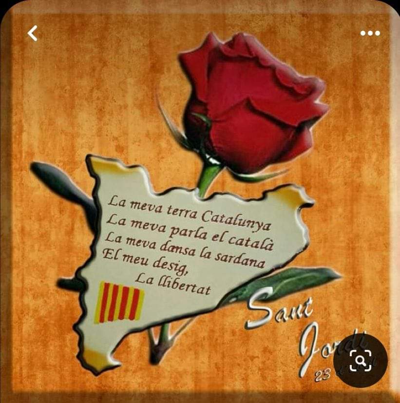 passar_si6's tweet photo. Feliç Sant Jordi a tothom, per mi el día més romàntic de l'any https://t.co/KBrSuC4rjy