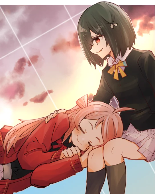 ランジュが楽しそうでよかったです #ランしお 