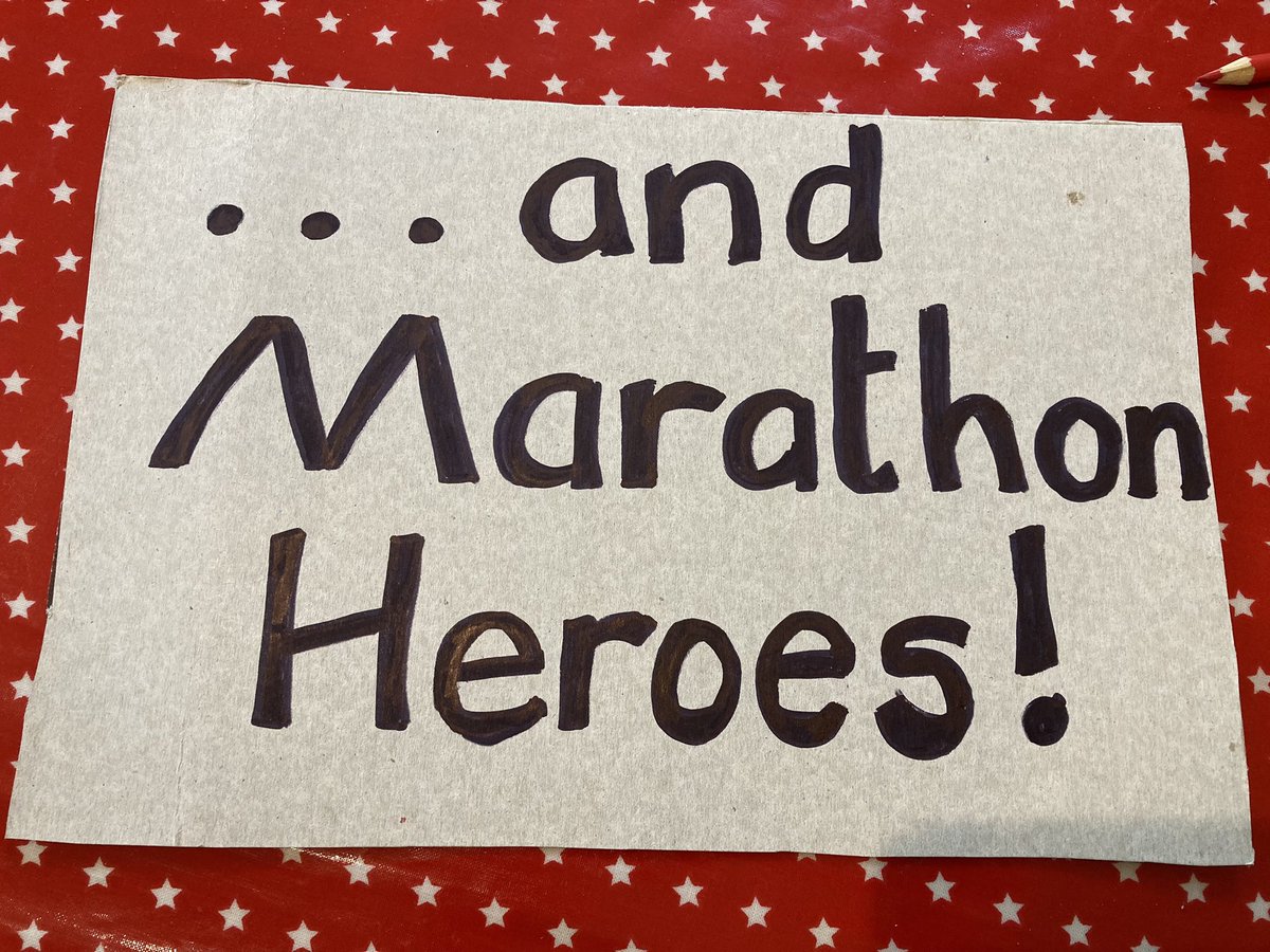 kim_outside's tweet photo. We’re heading out to cheer on runners and call for climate action today! #LondonMarathon #TheBigOne #UniteToSurvive https://t.co/jyHx7lmvsa