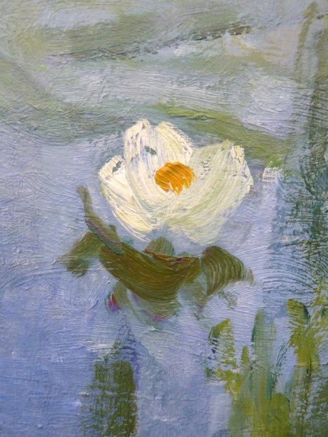 allontanarsio's tweet photo. Nymphéas painted by Claude Monet https://t.co/3AFRPrKgpC