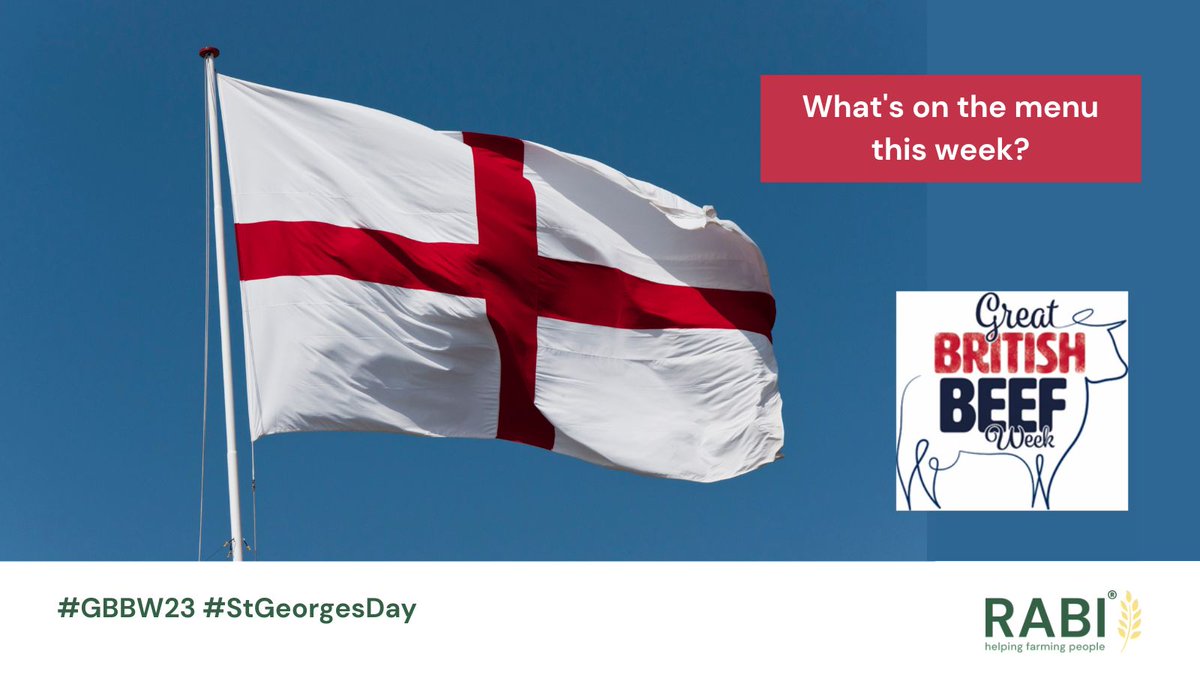 St George’s Day marks the start of Great British Beef Week. GBBW is in its 13th year & comes in advance of the King’s coronation next month. What could be a more patriotic meal than roast beef with all the trimmings? Share your delicious roast dinner pics! #GBBW23 #LadiesinBeef