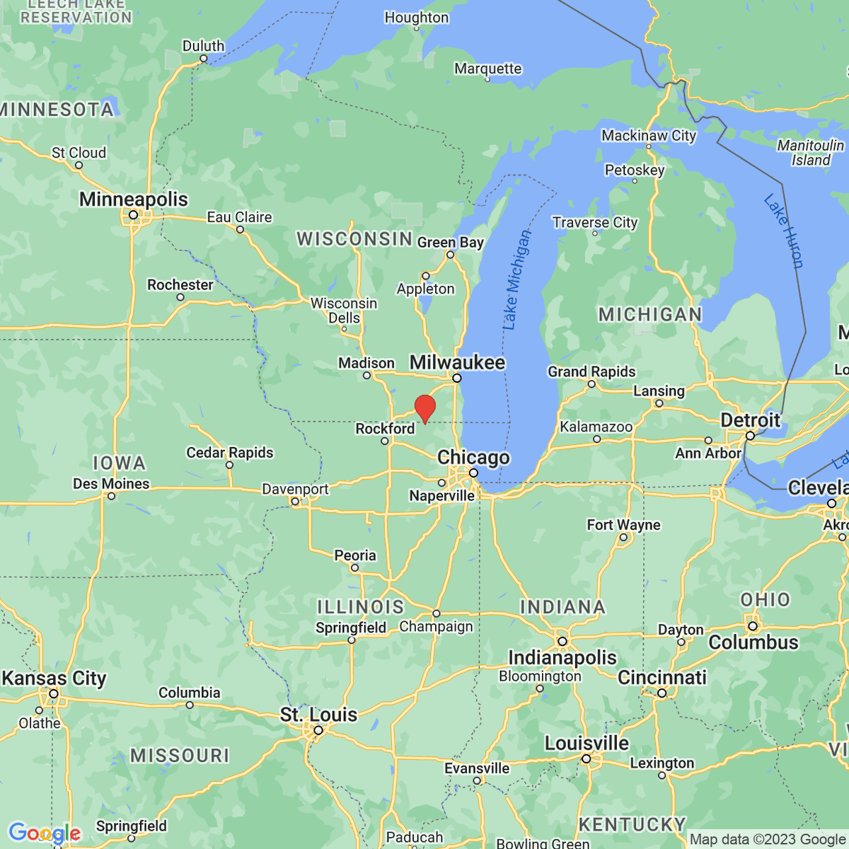 New town every hour on Twitter "Hebron, Illinois Population 1,183