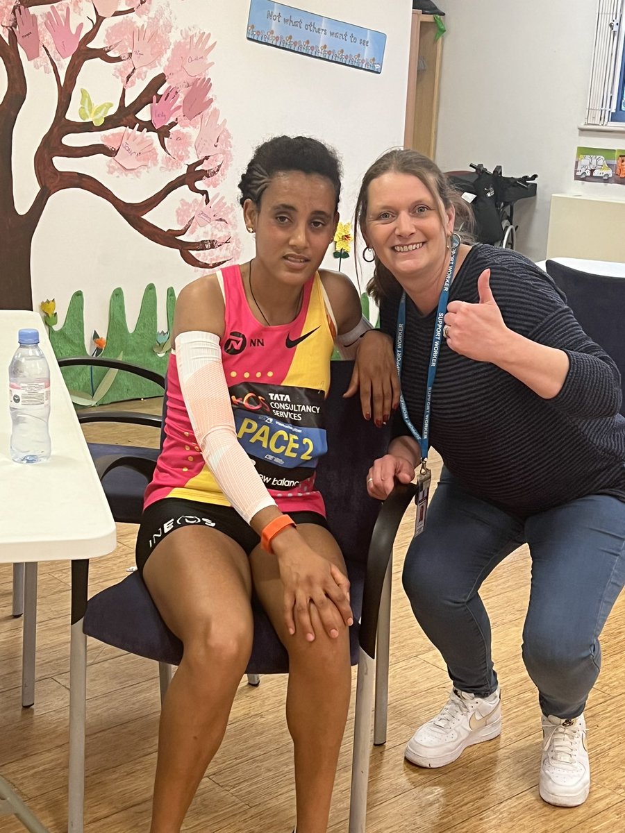 Even the runners are coming to show The Cherry Garden Centre support <a href="/Southwark_News/">Southwark News</a> <a href="/coyleneil/">Neil Coyle</a>