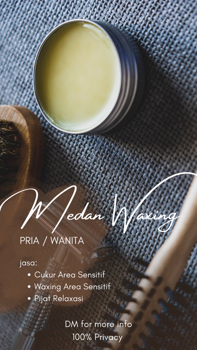 MedanWaxing's tweet photo. Yok yang berminat boleh keep jadwal ya 😉 #waxingmedan #brazilianwaxing #brazilianwaxingmedan #gaymedan https://t.co/dwbcXliLDf