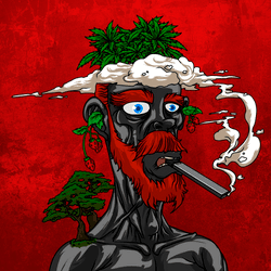 HeadsBot's tweet photo. Smoke Heads #569 SOLD! Price: ◎0.2. https://t.co/YPFr54o2vd