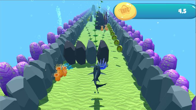 🎮🐟 Tired of playing the same old games? Try Endless Runner Fish Coin! 🏃‍♂️🌊 Our play-to-earn system rewards you for every minute you play. So, why wait? Download now! 🤑💰 #playtoearn #gaming #CryptoNews  #Crypto