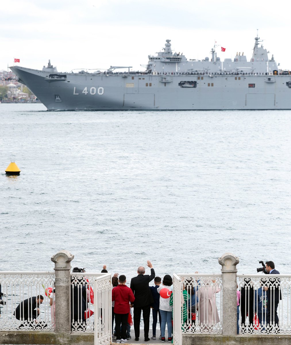 Selamet olsun..🛥🚀🛥
Bu gurur hepimizin Türkiye’m 😍🇹🇷

#ErdoğanlaMümkün #23Nisan