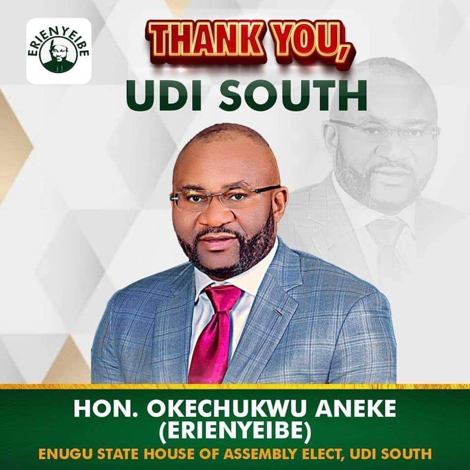 OchenwariProps's tweet photo. Congratulations, Udi South —Nachi, Amokwe, Umabi, Umuaga, Obinagu, Udi/Agbudu, Abia, Obioma, Nsude, Ngwo-Uno and Ngwo Asa. Hon. Okechukwu Aneke has started deliverin democracy even without being sworn in.
 
Arise TV. Bola Ahmed Tinubu. EFCC. MLLE. Barthez. Omah. Speedy. Pampay https://t.co/Ap09F7NhLv
