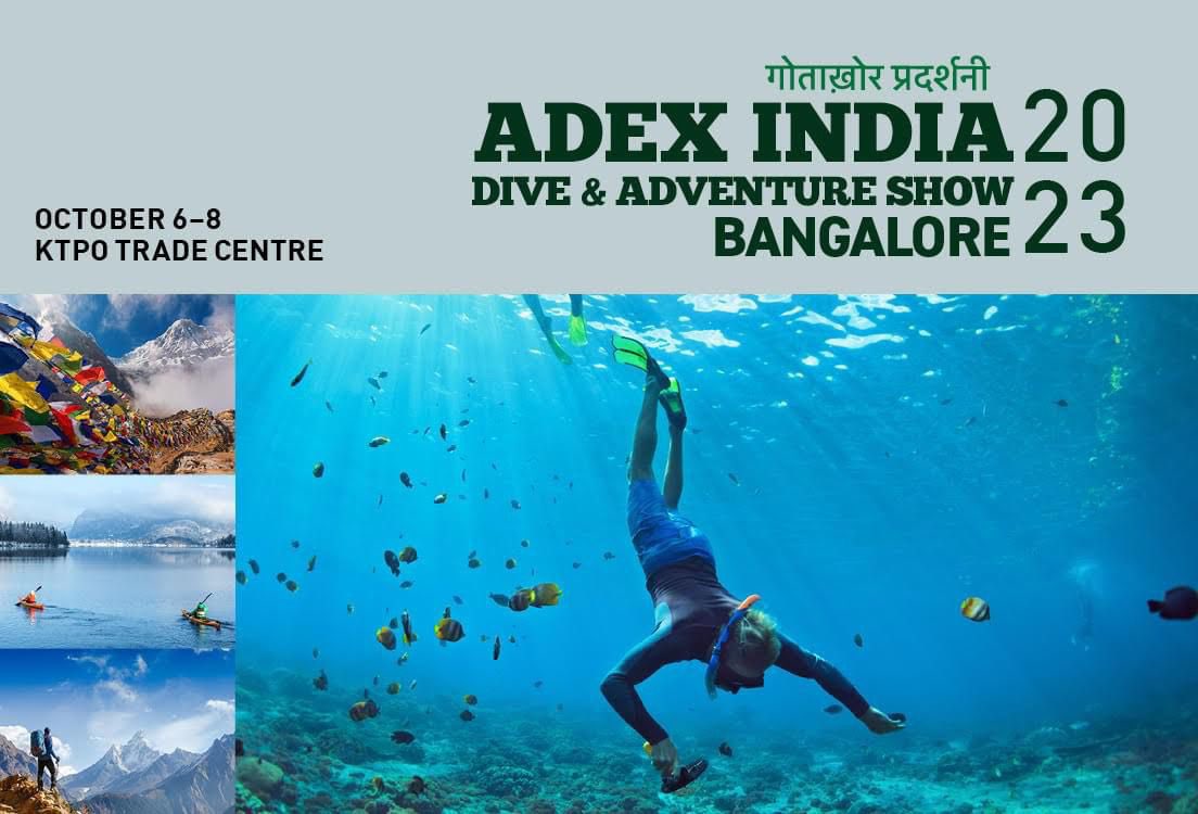 adexindia's tweet photo. @AsiaDiveExpo India , Dive &amp; Adventure Show , Bangalore 2023 https://t.co/FF2BXMoURD