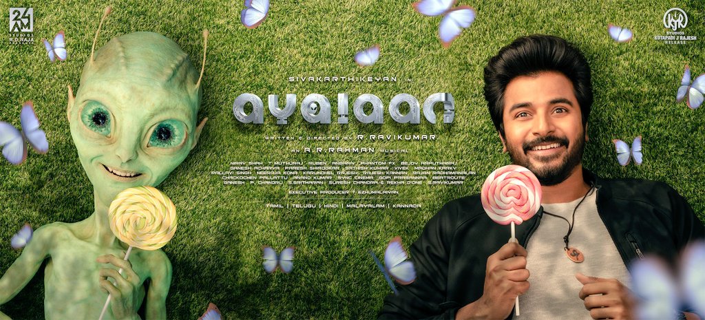 chandra79445985's tweet photo. #ayalaan #Sivakarthikeyan #Aliensworld #kjrstudios https://t.co/w3UQX5N26u