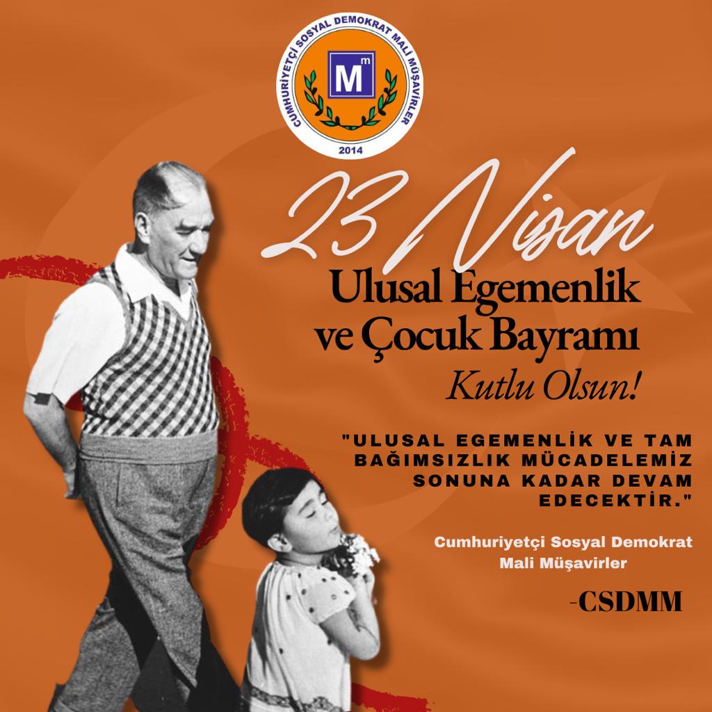 NURALIKELES's tweet photo. 23 Nisan 1920’de emperyalizme, işgale ve saltanata karşı kurulan Birinci Büyük Millet Meclisini bir kez daha selamlıyor, adil, eşit ve özgür bir ülkede çocukların barış ve kardeşlik içinde büyüdüğü sağlıklı nice bayramlar diliyoruz.
#23NisanKutluOlsun
#Csdmm https://t.co/oXUmJBDdM9